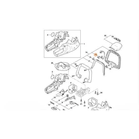 STIHL  Wiązka kabli 4521 430 2200
